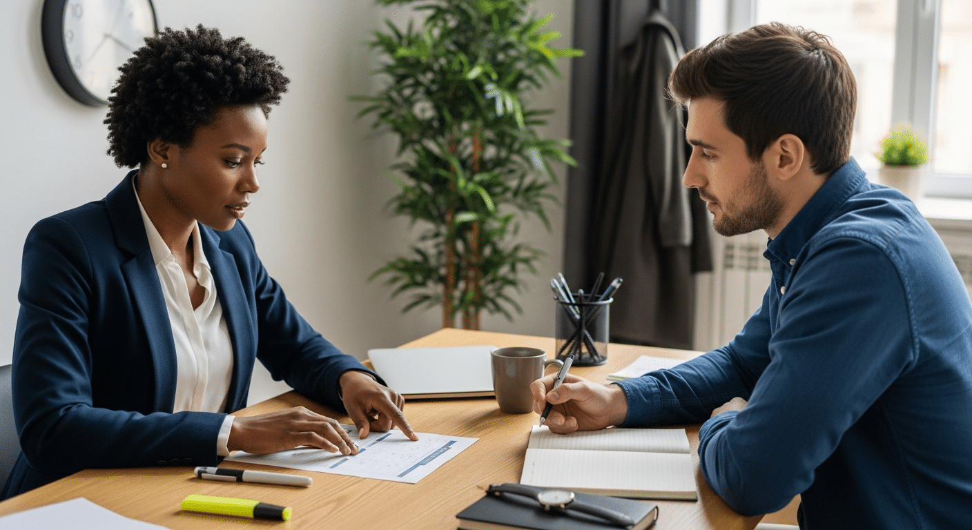 munkaidő munkaviszony: HR tanácsadás heti beosztásról, két résztvevő